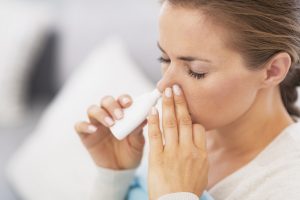 Nasal spray addiction